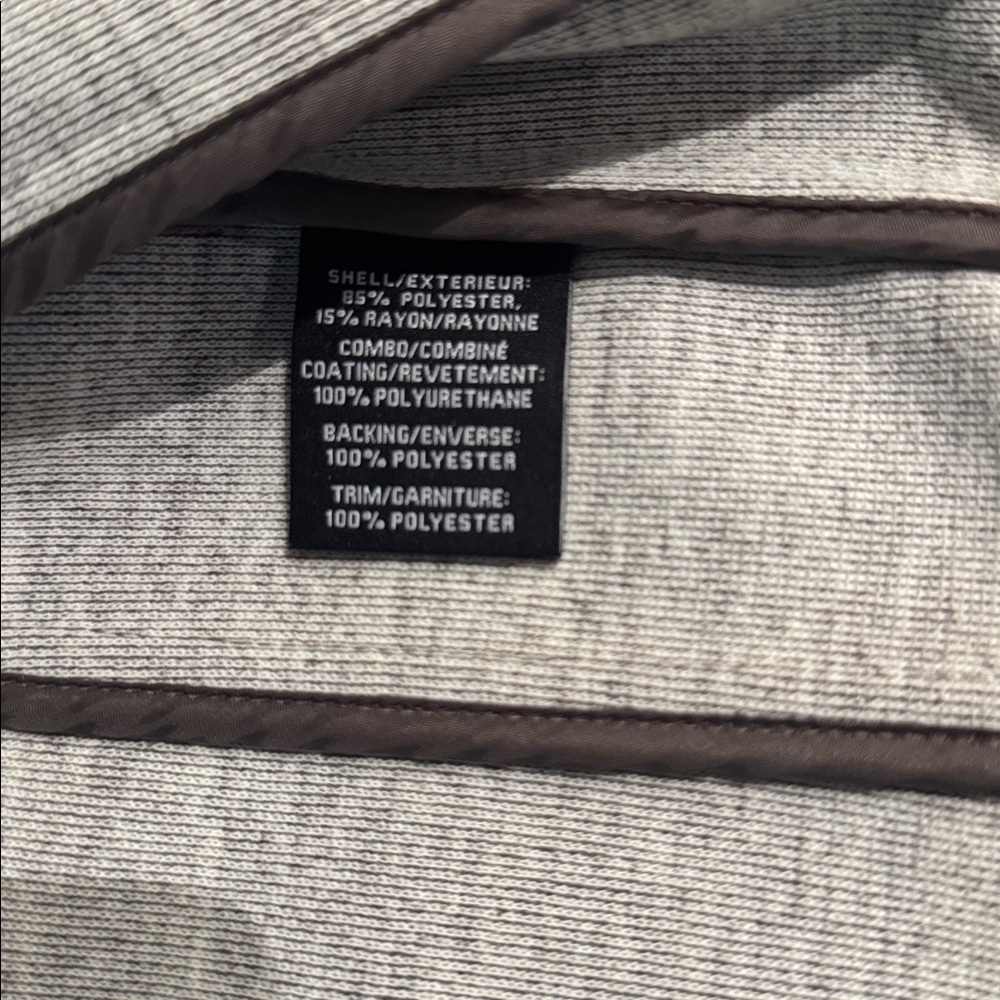 Bagatelle NY Wool Blend Jacket w Faux Leather Trim | Snap Front | Size S - Picture 8 of 8